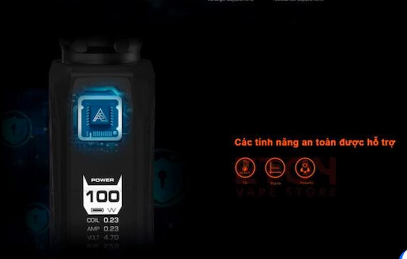 Geekvape Aegis Max 100w Kit With Zeus Sub Ohm Tank 4