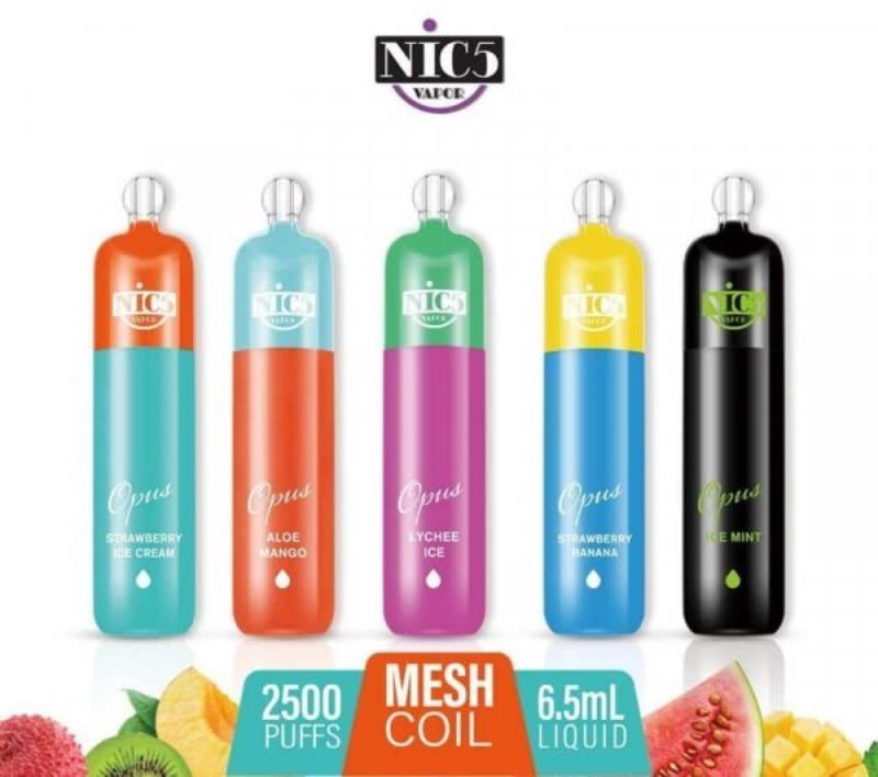 Nic5 Disposable Vape 2500 Hoi 5