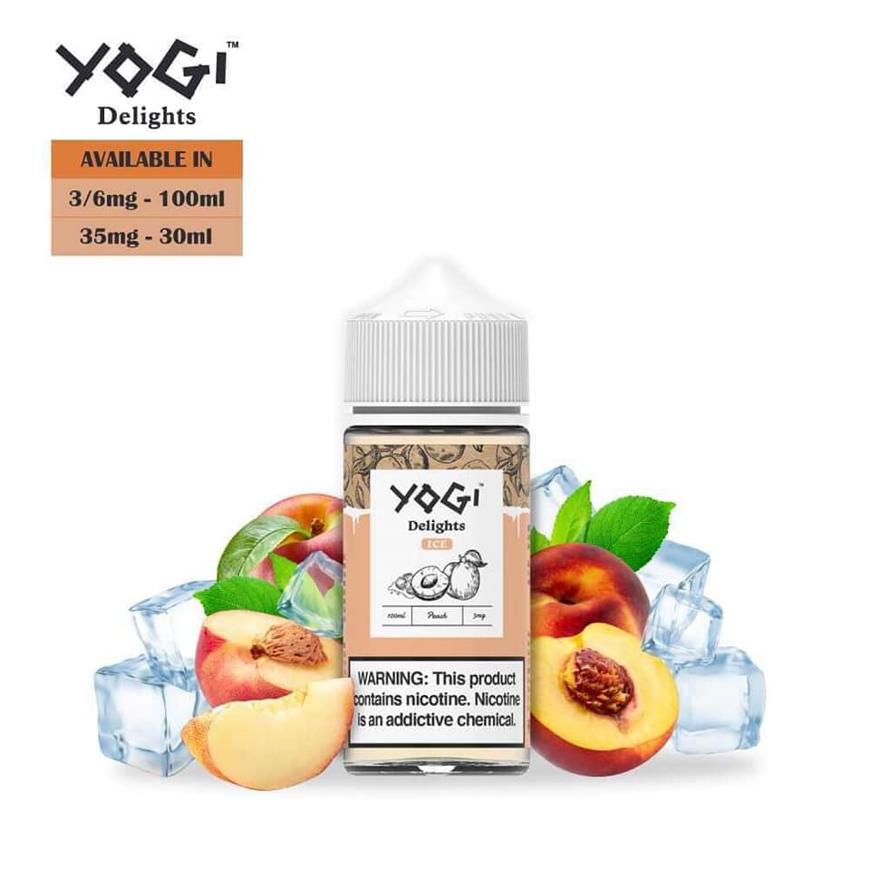 Yogi Delights Peach Ice Cuốn Hút Bởi Hương Vị đào Ngọt Ngào 