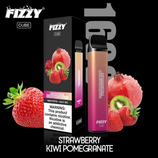 Fizzy Cube Strawberry Kiwi Pomegranate 800x800